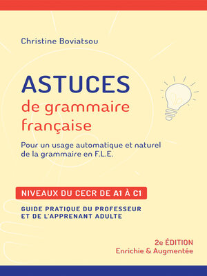 cover image of Astuces de Grammaire Française